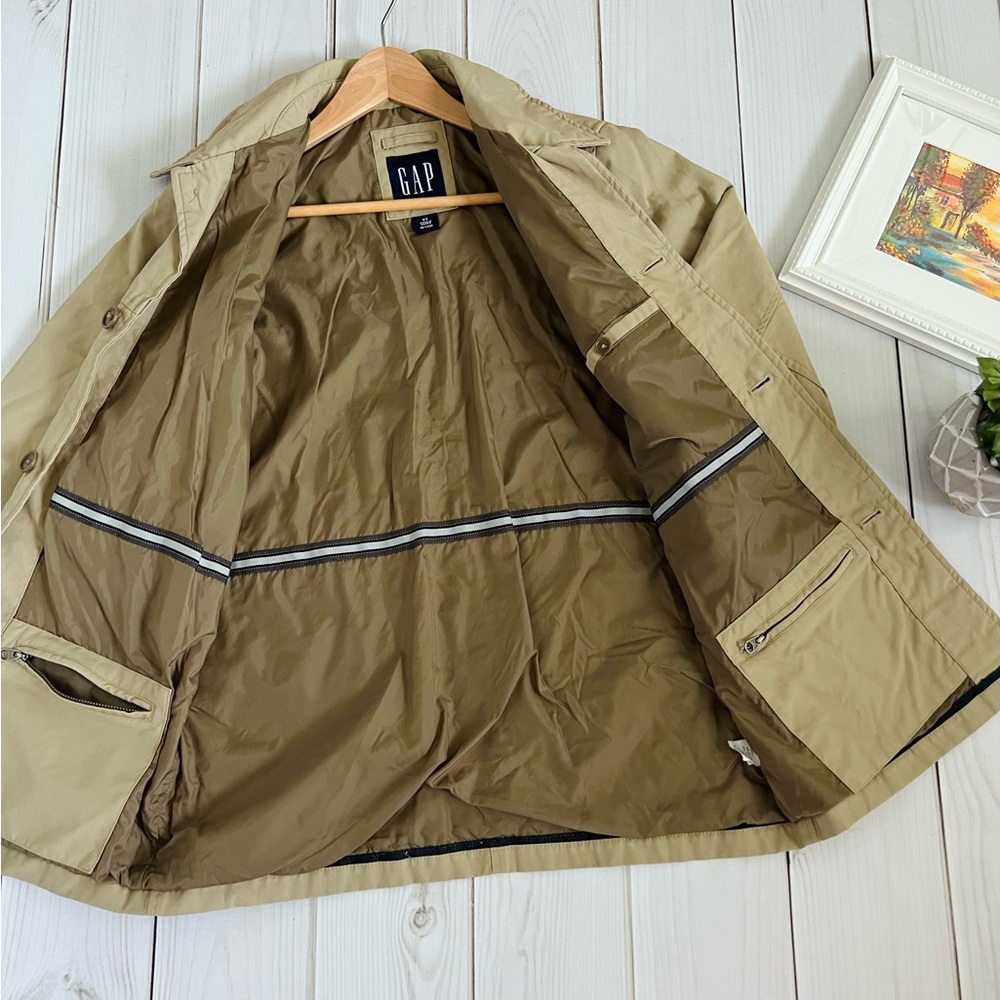 Gap Men Trench Coat in Tan